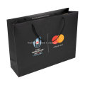 Custom Logo Print 250 GSM Private Label Advertising Paper Bag for World Cup Events Gift Shopping